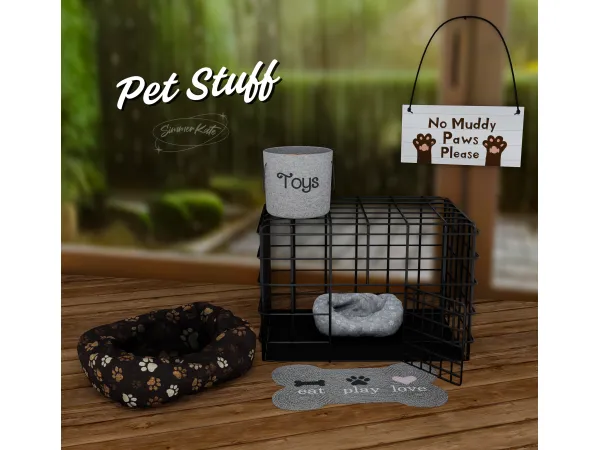 Mix Pet Stuff - The Sims 4 Custom Content