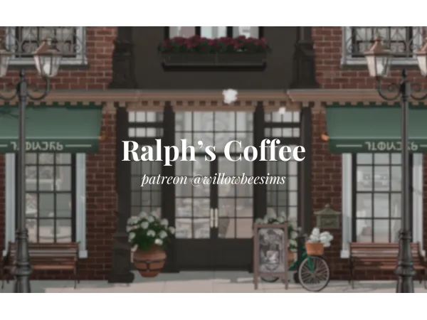 Mix Ralph's Coffee by simsfinds - The Sims 4 Custom Content