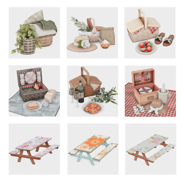 Maxis Match picnic must haves sims 4 finds by simsfinds - The Sims 4 Custom Content