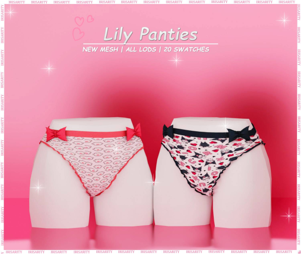 Maxis Match Lily Panties by simsfinds - The Sims 4 Custom Content