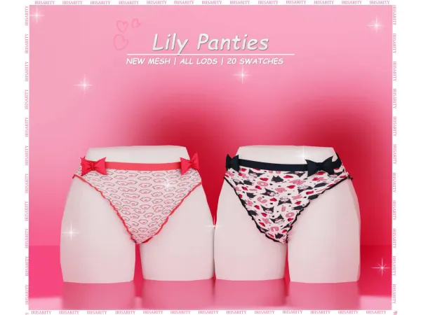 Maxis Match Lily Panties by Irisarity - The Sims 4 Custom Content