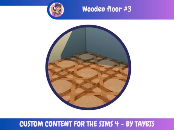 Mix Wooden floor 3 by simsfinds - The Sims 4 Custom Content