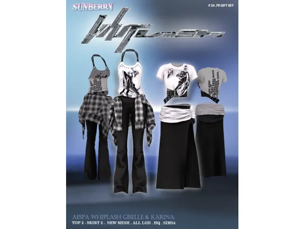 [SUNBERRY] AESPA Whiplash GISELLE & KARINA