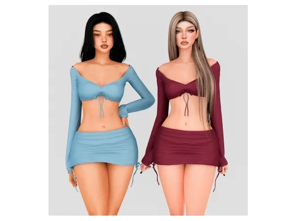 Alpha Silver Set - The Sims 4 Custom Content