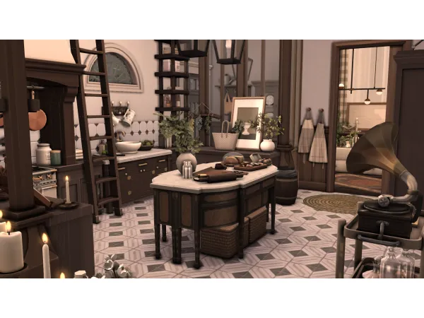 Maxis Match Willowbrook Kitchen by simsfinds - The Sims 4 Custom Content