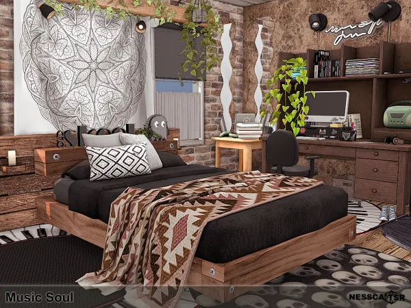 Mix Music Soul by nesscasims - The Sims 4 Custom Content