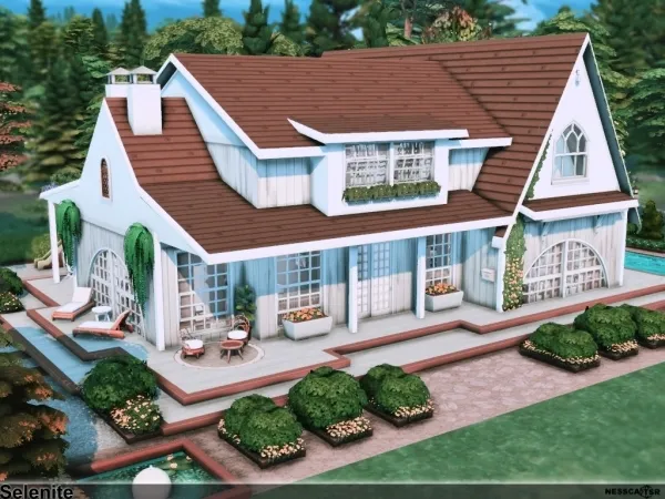 Maxis Match Selenite by nesscasims - The Sims 4 Custom Content