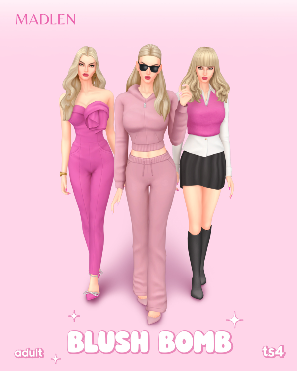 Maxis Match Blush Bomb by simsfinds - The Sims 4 Custom Content