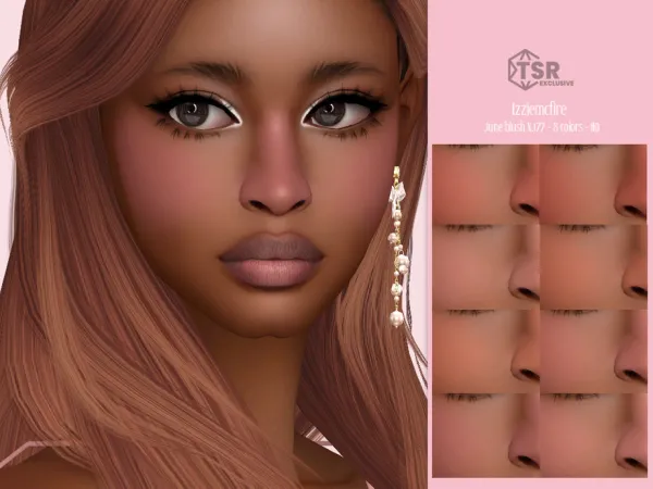 Maxis Match IMF June Blush N177 by thesimsresource - The Sims 4 Custom Content