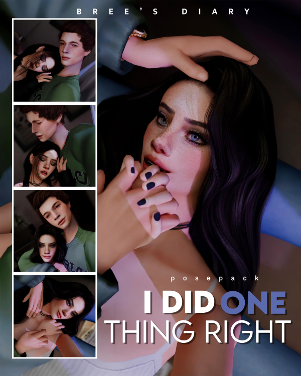 Mix I Did One Thing Right by simsfinds - The Sims 4 Custom Content