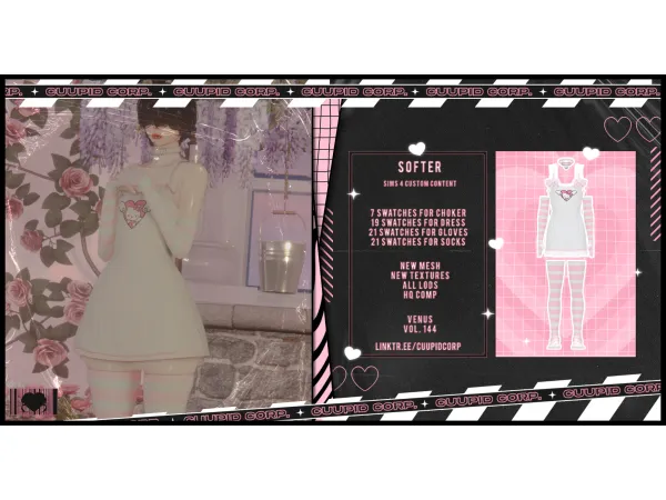 Maxis Match Softer Set VENUS by simsfinds - The Sims 4 Custom Content