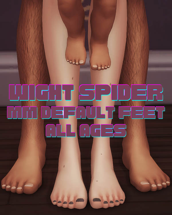 Maxis Match MM Default Feet by simsfinds - The Sims 4 Custom Content