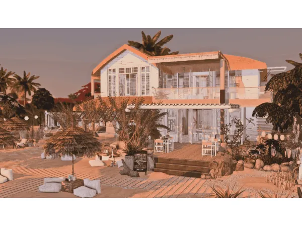 Hookah beach bar + apartment by katesimblr