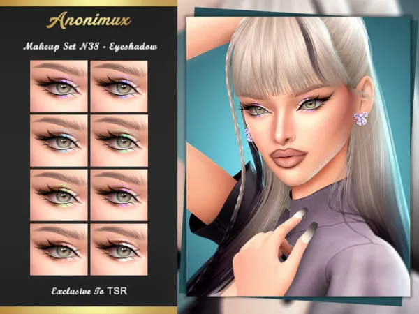Alpha Makeup Set N38 Eyeshadow by thesimsresource - The Sims 4 Custom Content