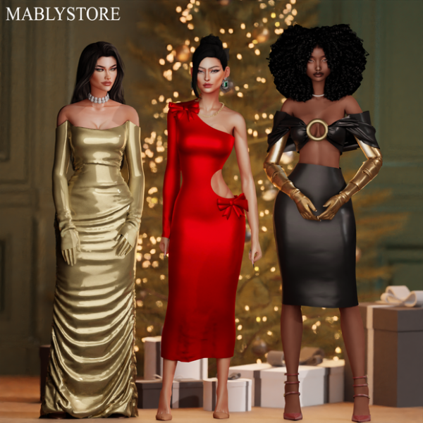 Alpha XMASSS by simsfinds - The Sims 4 Custom Content