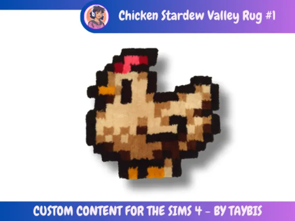 Mix Chicken Stardew Valley 1 by Taybis - The Sims 4 Custom Content