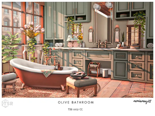 Olive Bathroom