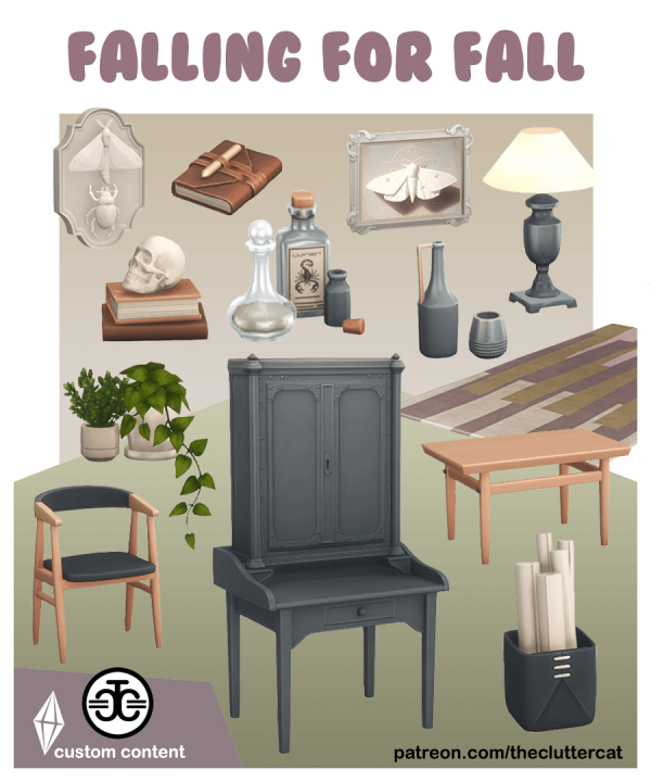 Maxis Match Falling For Fall Part I by simsfinds - The Sims 4 Custom Content