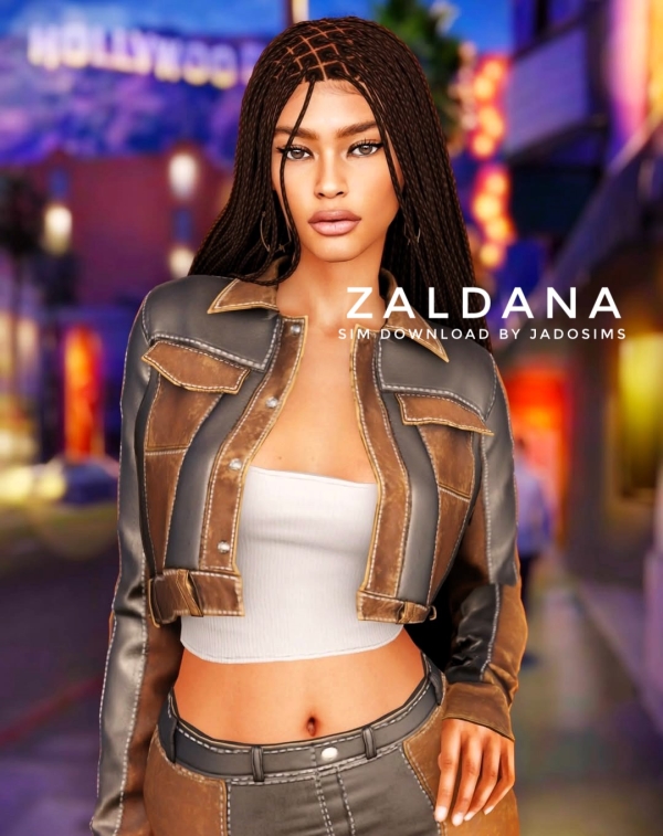 Alpha Zaldana (Sim Download) by shopwithflynnn - The Sims 4 Custom Content