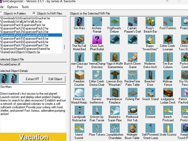 Mix Sim Categorizer by ts1creations - The Sims 1 Custom Content