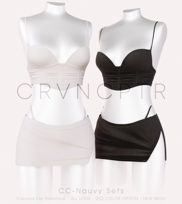 Alpha Nauvy Sets by carvin_captoor - The Sims 4 Custom Content