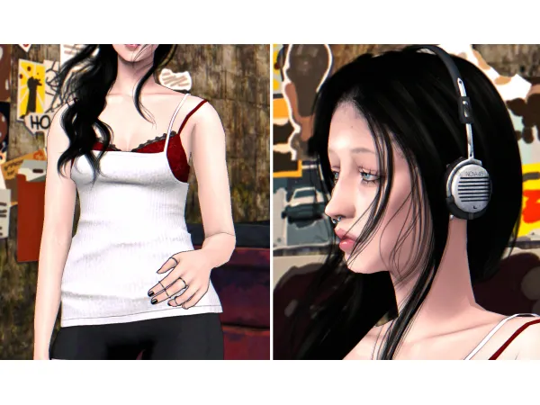 Mix MOKAT SET by simsfinds - The Sims 4 Custom Content