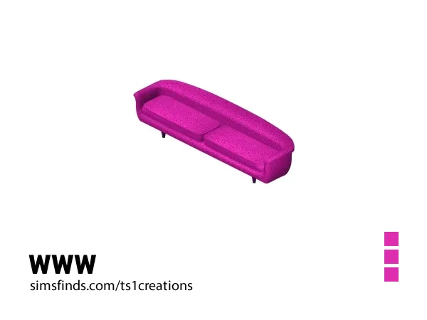 Dolce Sofa Recolor N2 by ts1creations - The Sims 1 Custom Content