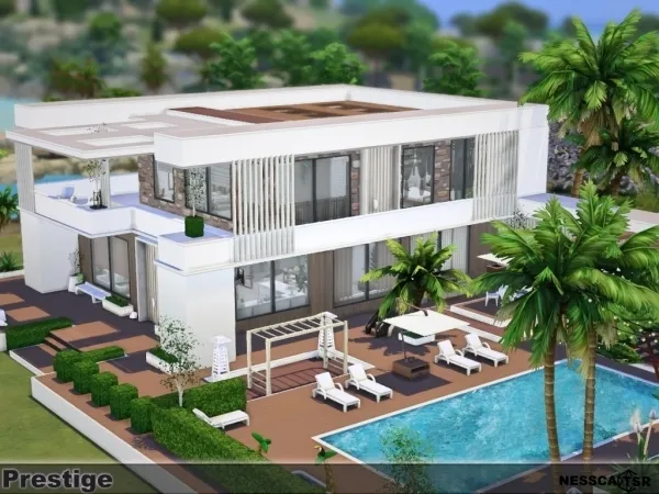 Maxis Match Prestige by nesscasims - The Sims 4 Custom Content