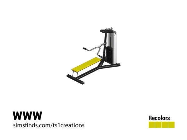 Exercise Machine N1 by ts1creations - The Sims 1 Custom Content