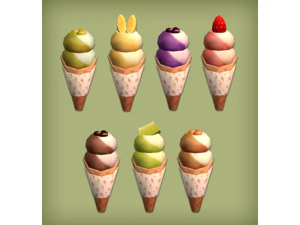 jacky93sims Sweet Tooth Ice Cream Machine Functional for - The Sims 2 Custom Content