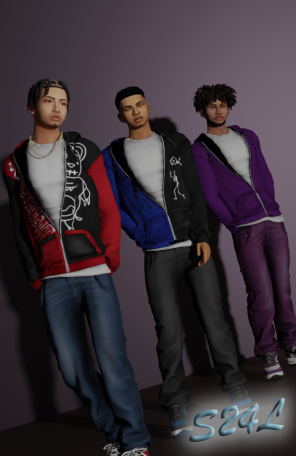 Mix Kik It loose Fit by simsfinds - The Sims 4 Custom Content