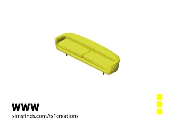 Dolce Sofa Recolor N3 - The Sims 1 Custom Content