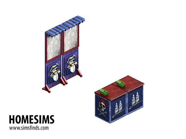 Mix Homesims Captain Popper's Dart Game by jucibr - The Sims 1 Custom Content