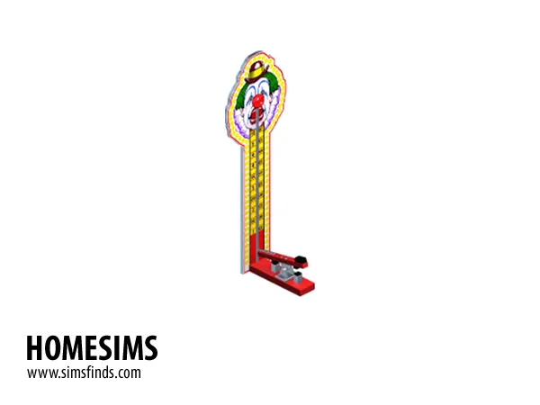 Homesims Strength O Meter - The Sims 1 Custom Content