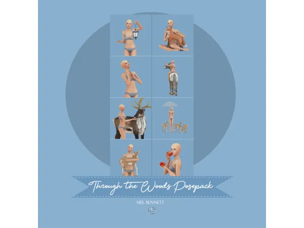 Through the Woods Posepack