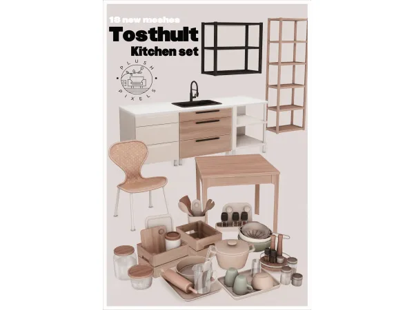 Tosthult Kitchen by Plushpixels