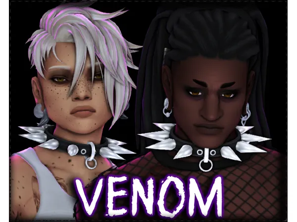 Maxis Match Venom by OccultRadio - The Sims 4 Custom Content