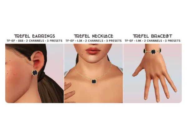 4t3 Serenity Vanilla Set accessory conversions - The Sims 3 Custom Content