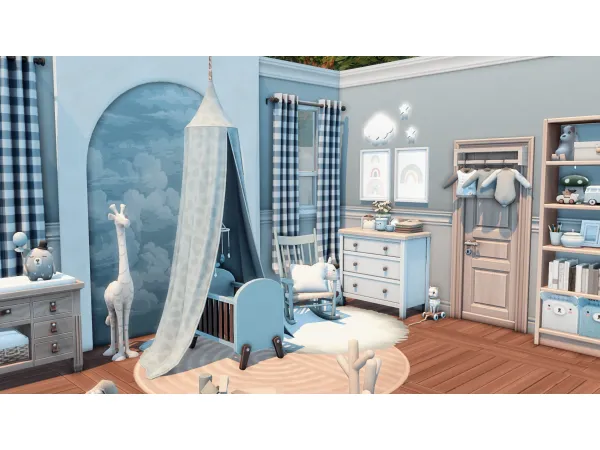 Maxis Match Cute nursery by bojanasimsyt - The Sims 4 Custom Content