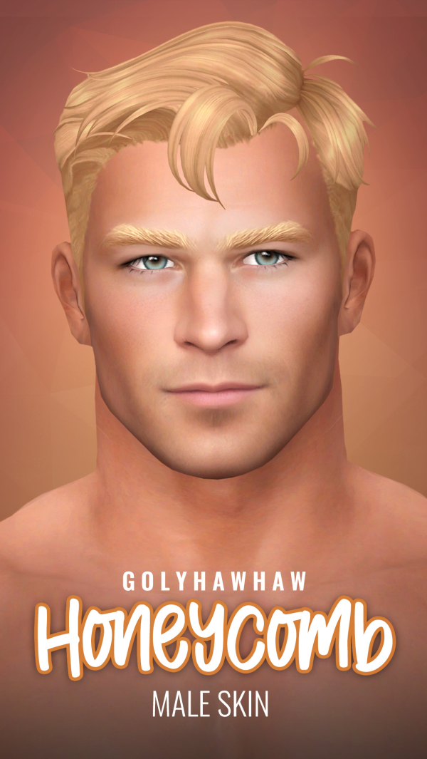 Mix HONEYCOMB SKIN by simsfinds - The Sims 4 Custom Content