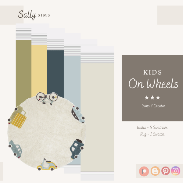 Alpha Kids On Wheels (Gift) by sally4sims - The Sims 4 Custom Content