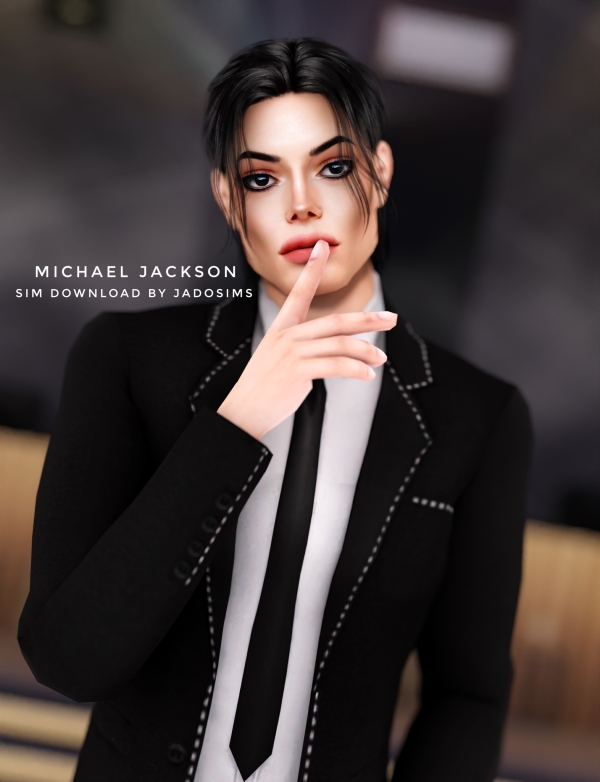 Alpha Michael Jackson (Sim Download) by shopwithflynnn - The Sims 4 Custom Content