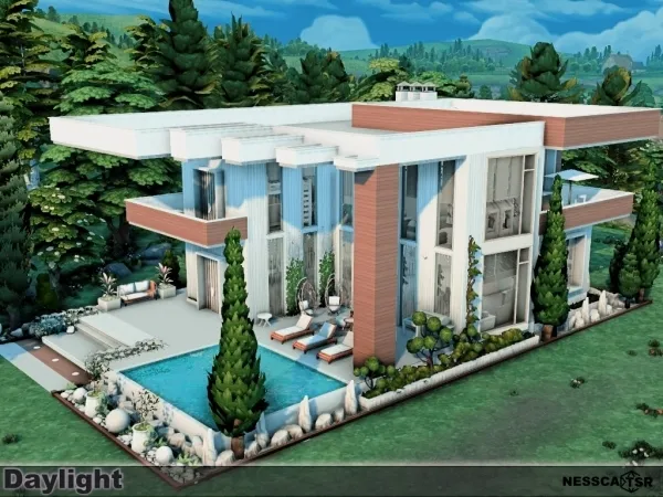 Maxis Match Daylight by nesscasims - The Sims 4 Custom Content