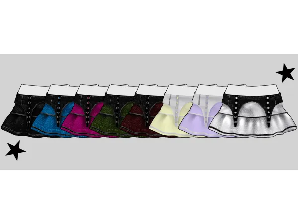 Maxis Match AMARANTH SKIRT by simsfinds - The Sims 4 Custom Content