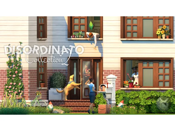 Maxis Match Disordinato Collection Part 2 Overview by taurusdesign - The Sims 4 Custom Content