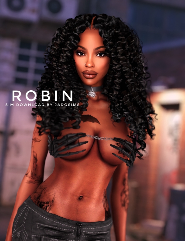 Alpha Robin (Sim Download) by shopwithflynnn - The Sims 4 Custom Content