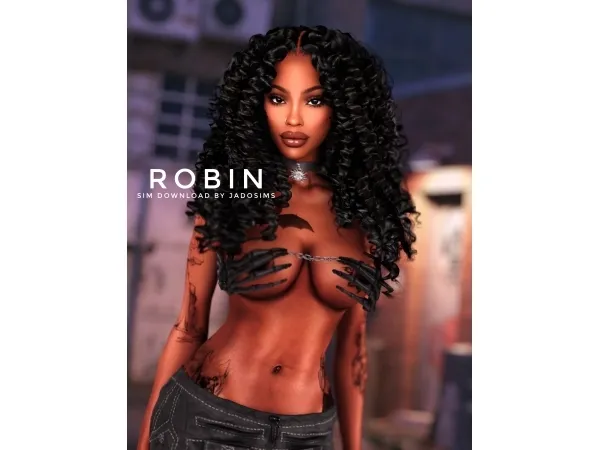 Alpha Robin (Sim Download) - The Sims 4 Custom Content