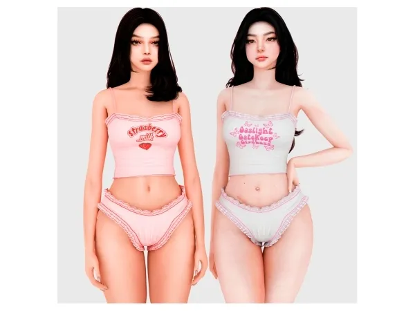 Miko Sleep Wear Outfit 