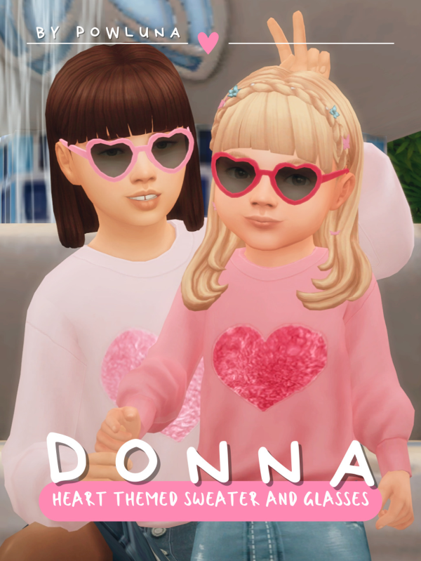 Maxis Match DONNA set by simsfinds - The Sims 4 Custom Content