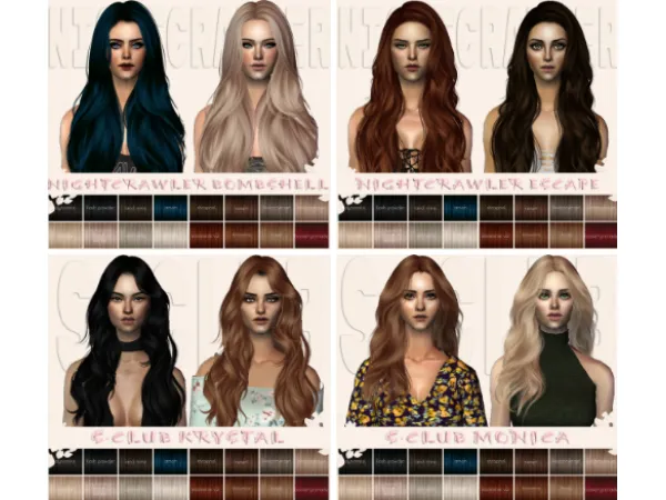 Dump Hair Conversion simblr by charlotkas - The Sims 2 Custom Content